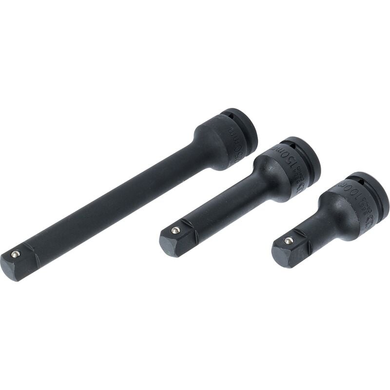 foto del prodotto bgs technic set di prolunghe quadro esterno interno da 20 mm 3 4 3 pz.