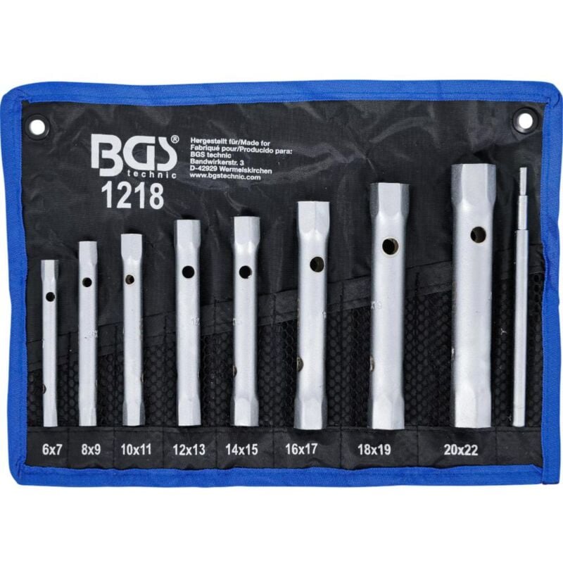 foto del prodotto bgs technic set di rondelle tubolari, rondelle tubolari 6 x 7 20 x 22 mm