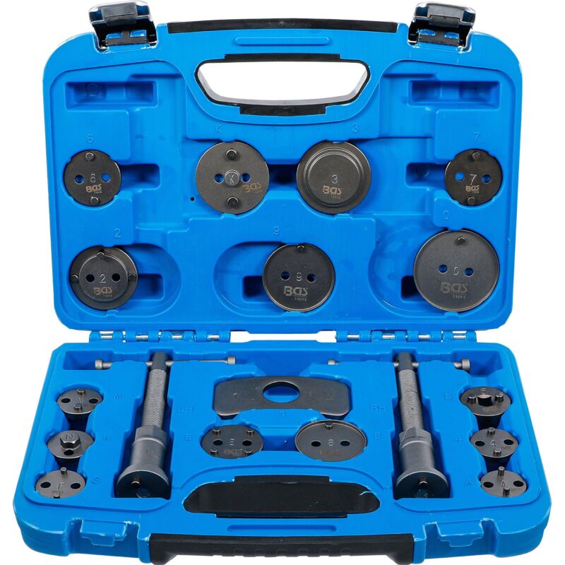 foto del prodotto bgs technic set di utensili per il riposizionamento dei pistoncini dei freni 18 pz.
