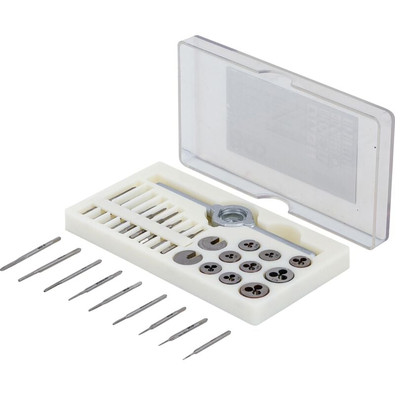 foto del prodotto bgs technic set maschi e filiere m1 m2,5 31 pz.