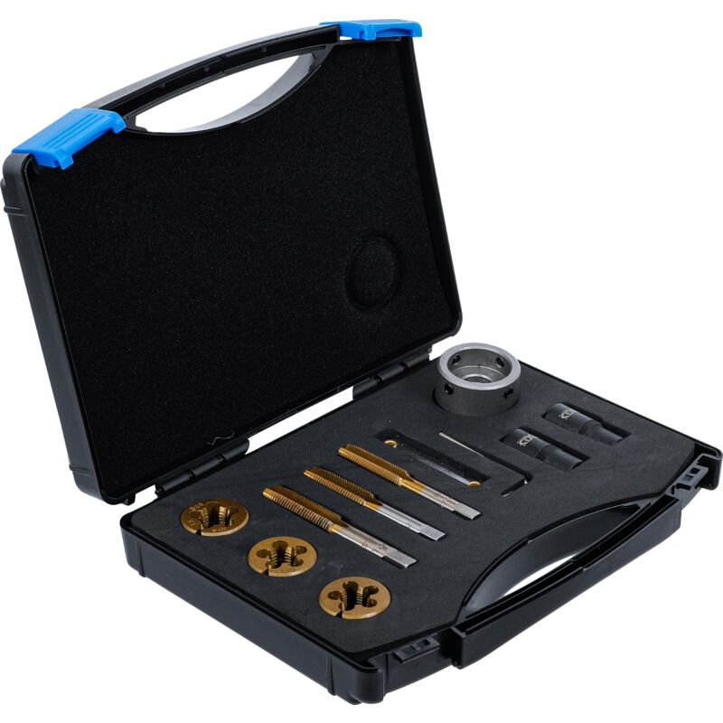 immagine 0 del prodotto bgs technic set maschi e filiere per dadi e bulloni ruote 12 pz.