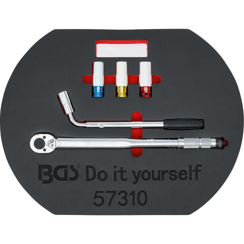 foto del prodotto bgs technic set per sostituzione pneumatici 5 pz.