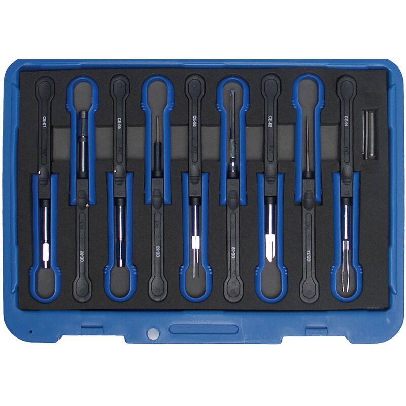 foto del prodotto bgs technic set utensili di rimozione fascette per cavi universale 12 pz.