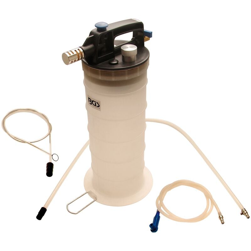 foto del prodotto bgs technic spurgo freni pneumatico e pompa aspirazione olio