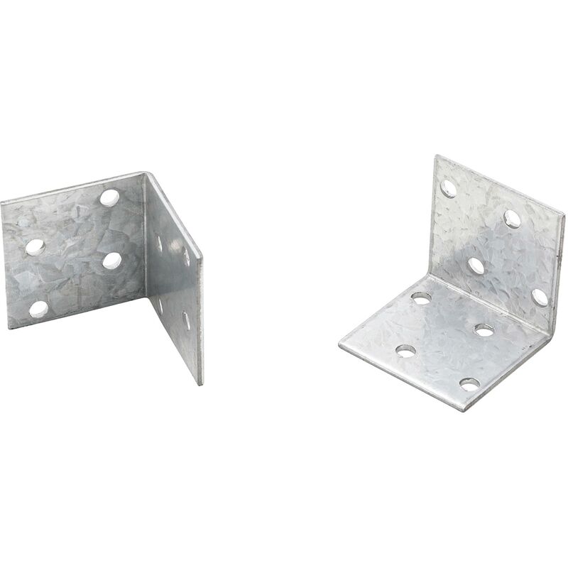 foto del prodotto bgs technic staffa angolare 40 x 40 x 40 x 2 mm confezione risparmio 50 pezzi