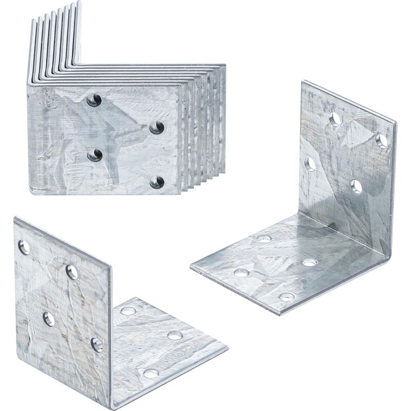 foto del prodotto bgs technic staffa angolare 50 x 50 x 40 mm 10 pz.