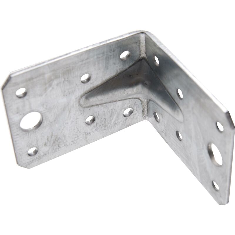 foto del prodotto bgs technic staffa angolare con rinforzo 70 x 70 x 55 x 2,5 mm