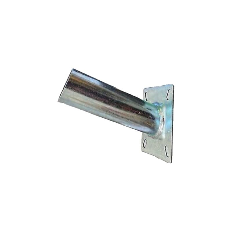 foto del prodotto bgs technic staffa supporto a parete per proiettori e fari in acciaio zincato da 50x14 cm