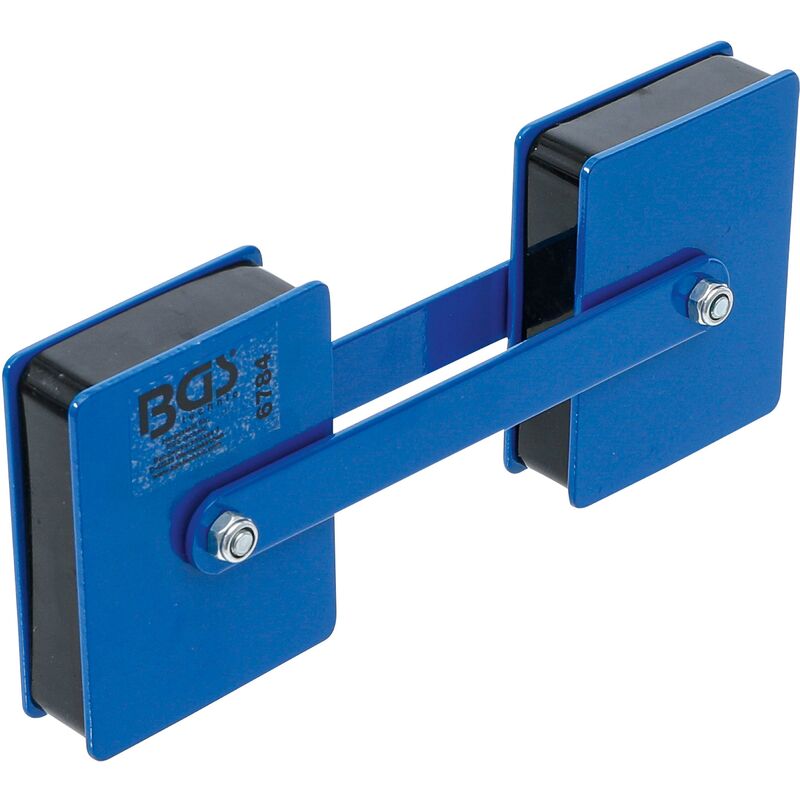foto del prodotto bgs technic supporto magnetico doppio kraft angolazione regolabile 22,7 kg