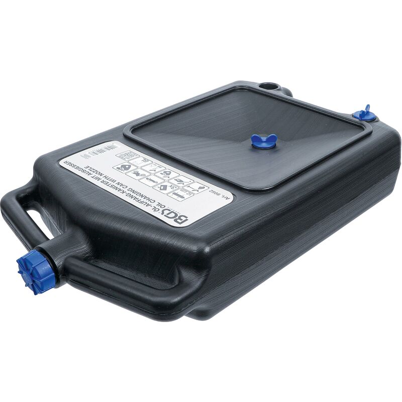 foto del prodotto bgs technic tanica di raccolta olio con beccuccio 8 l