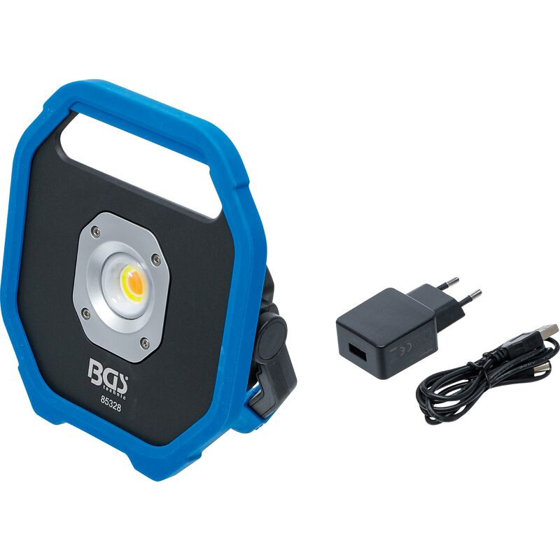 foto del prodotto bgs technic torcia da lavoro a led cob 10 w