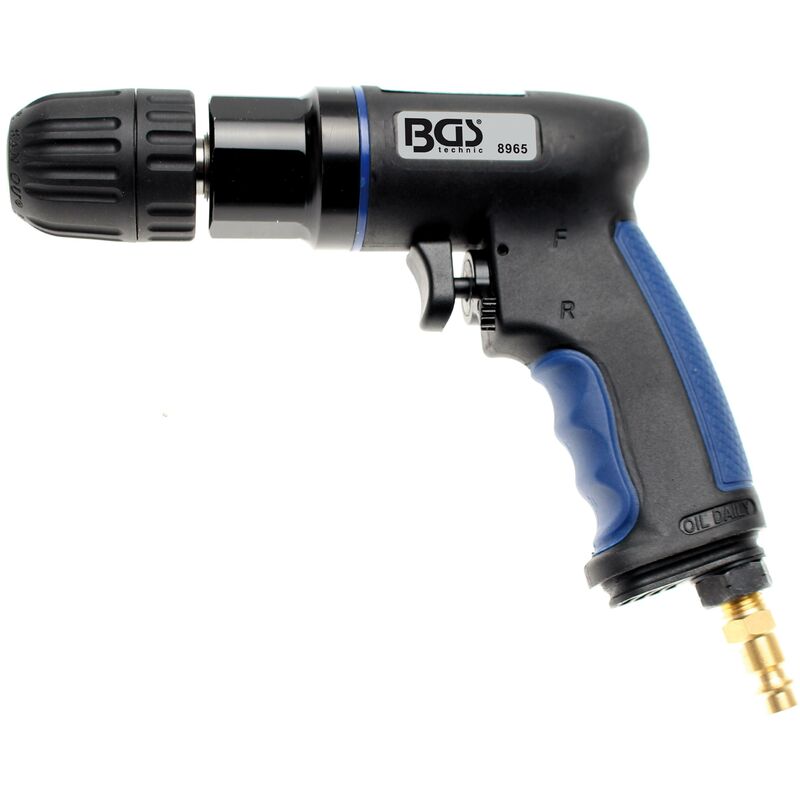 foto del prodotto bgs technic trapano pneumatico con mandrino auto serrante da 10 mm