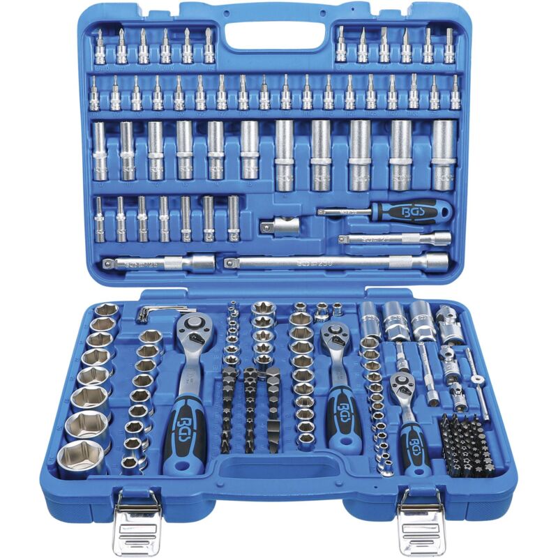 foto del prodotto bgs technic valigetta portautensili set di bussole 1 2, 3 8, 1 4 192