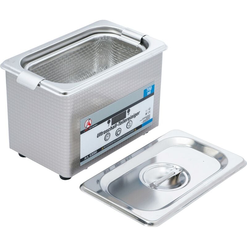 foto del prodotto bgs technic vasca lavaggio minuteria a ultrasuoni 700 ml