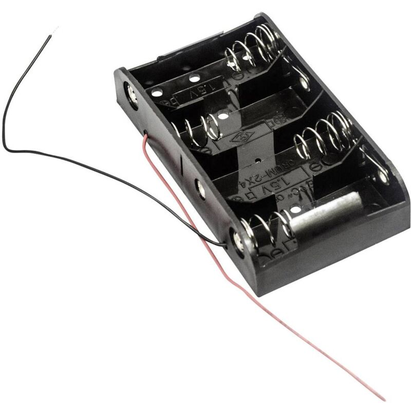 immagine 0 del prodotto bh4cw portabatteria 4x 1 2 torcia c cavo l x l x a 106 x 58 x 23 mm mpd
