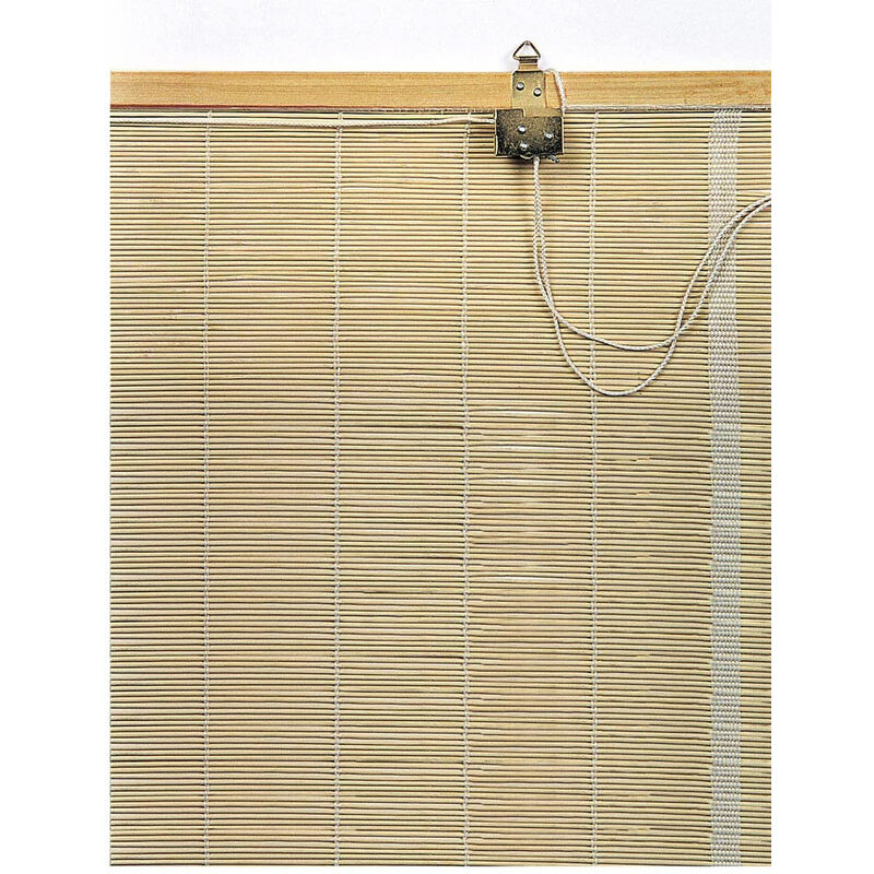 foto del prodotto biacchi tapparella avvolgibile con cannette di bamb a carrucola asia verdelook formato 120 x 250 cm