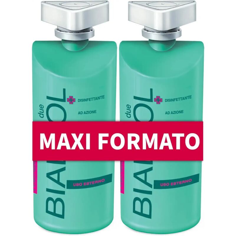 foto del prodotto bialcol due, disinfettante cutaneo battericida,2x400ml, presidio med. chirurgico