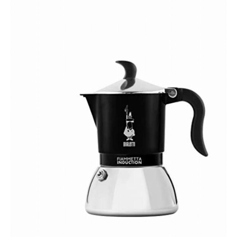 foto del prodotto bialetti caffettiera induzione fiammetta nera 4 tazze