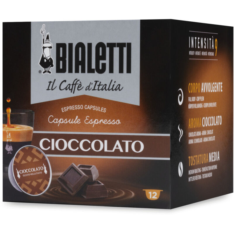 foto del prodotto bialetti cioccolato capsule caff 12 pz