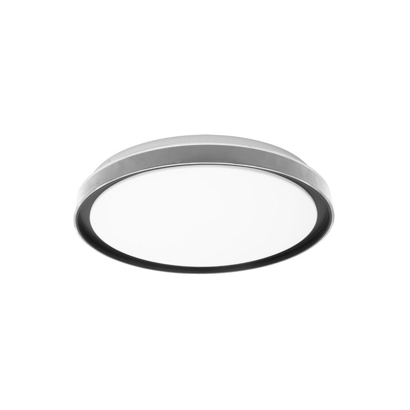 foto del prodotto bianca lampada da soffitto 60w 3000 4200 6500k bianco nero 7x50x50cm 5400lm con telecomando e memoria