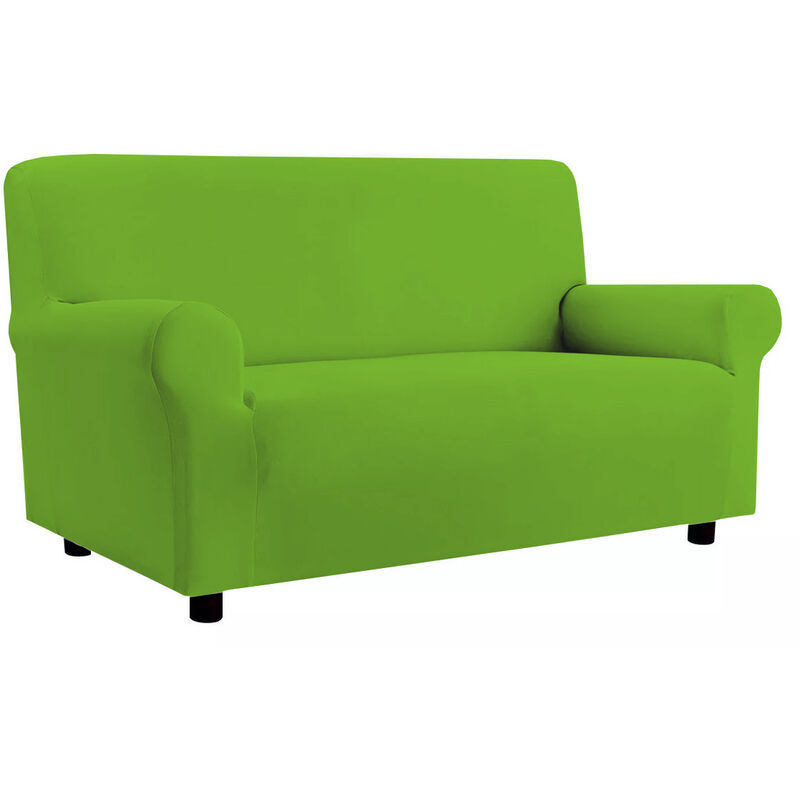 foto del prodotto biancheriaweb copridivano elasticizzato antimacchia modello zeno colore verde, misurapoltronacoloreverde