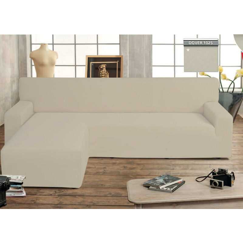 immagine 0 del prodotto biancheriaweb copridivano genius con penisola chaise longue modello swing colore dover, misuradestracoloredover