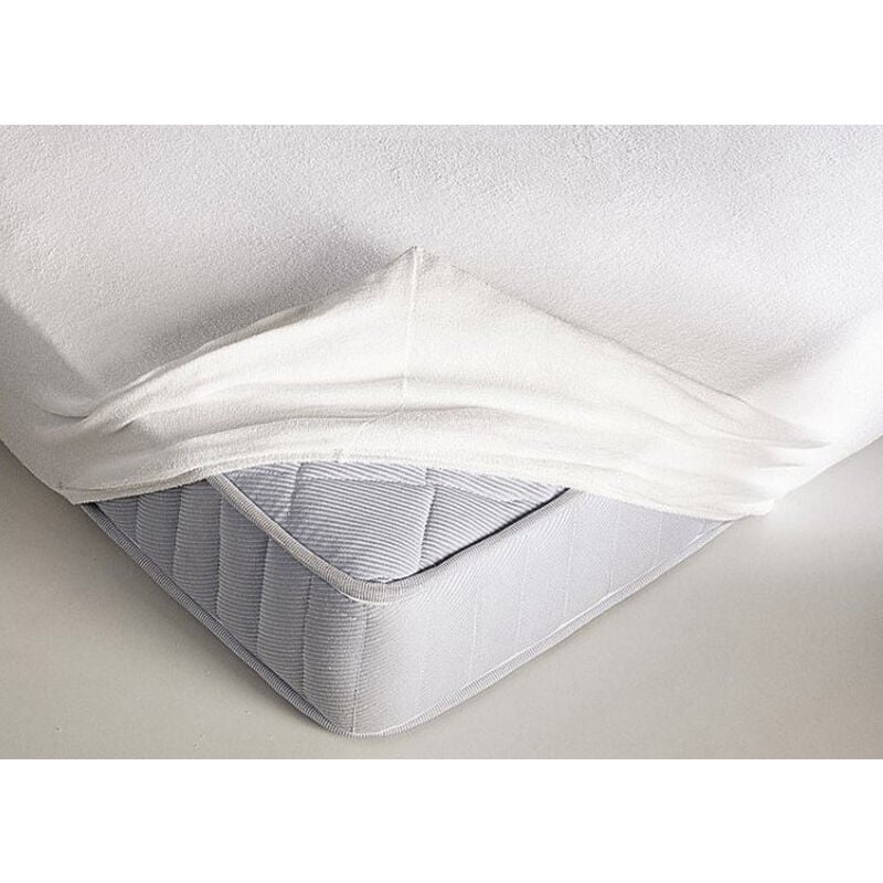 foto del prodotto biancheriaweb coprimaterasso con maxi angoli elasticizzati modello quick liscio, misuramatrimonialecolorequick