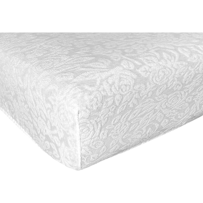 foto del prodotto biancheriaweb coprimaterasso elasticizzato in spugna jacquard con maxi angoli modello elegance, misurasingolocoloreelegance