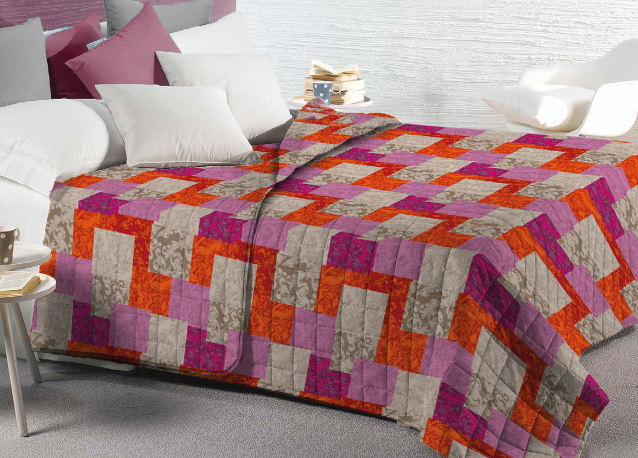 foto del prodotto biancheriaweb quilt trapuntino piumino estivo 100gr mq microfibra bea varie fantasie, misurasingolocoloredis.7