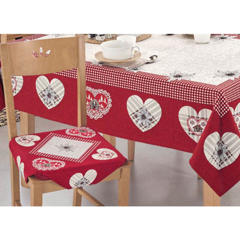 foto del prodotto biancheriaweb set cuscini coprisedia imbottiti cinigliati sfoderabili modello ortles, misurafascia quadrata 2pzcoloreortles