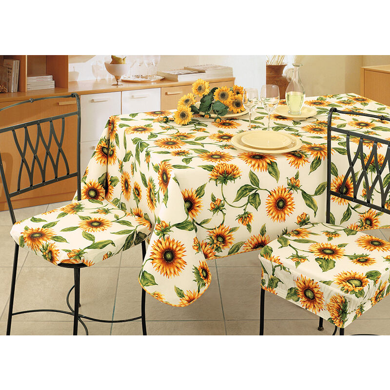 foto del prodotto biancheriaweb set cuscini coprisedia imbottiti sfoderabili modello gransole made in italy, misuramorbidone 4pzcoloregiallo
