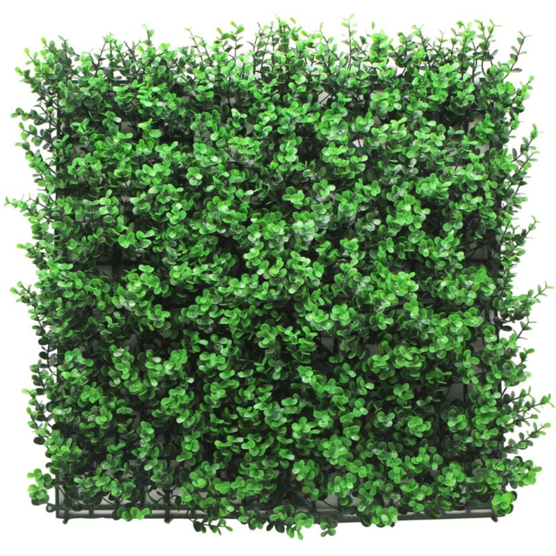 foto del prodotto biancheriaweb siepe artificiale a parete decorazione interni design modello levana, misura100x100colorelevana