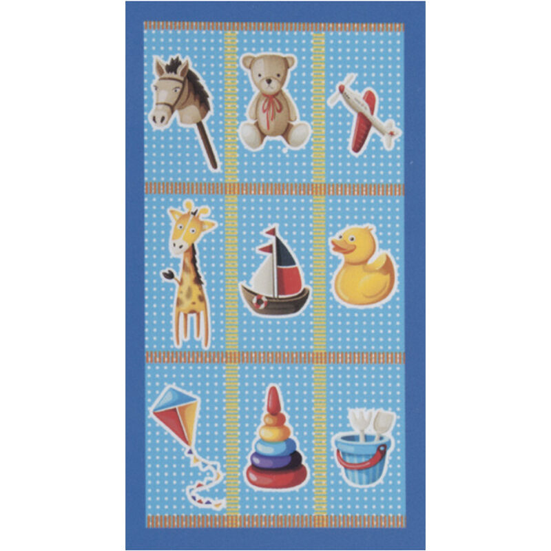 foto del prodotto biancheriaweb telo mare in spugna linea kinder dis. 1 game