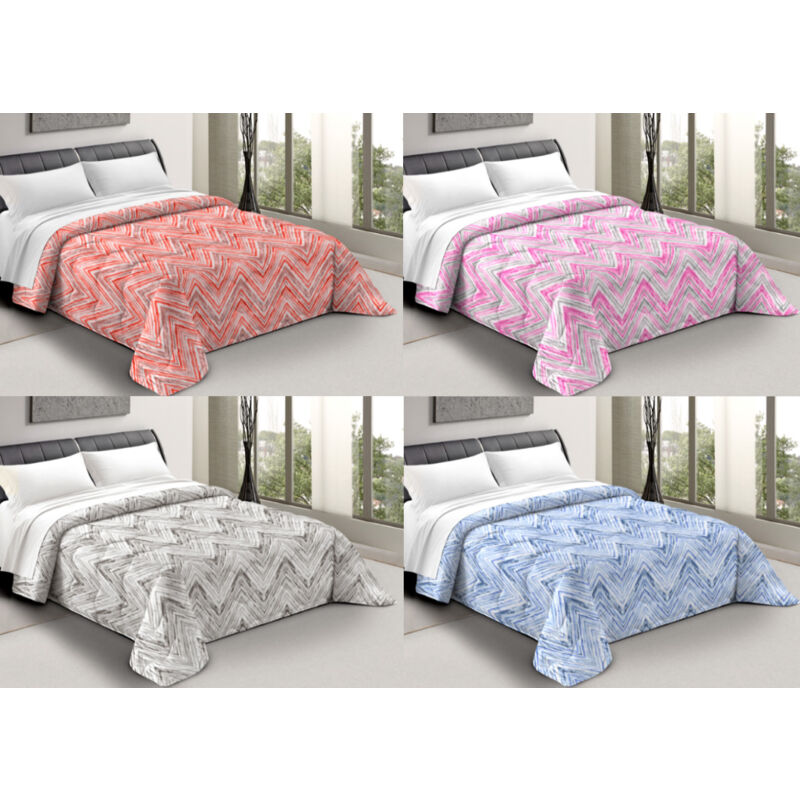foto del prodotto biancheriaweb trapunta piumone letto invernale imbottita 300gr scaldanotti zaira, misurapiazza e mezzacoloregrigio