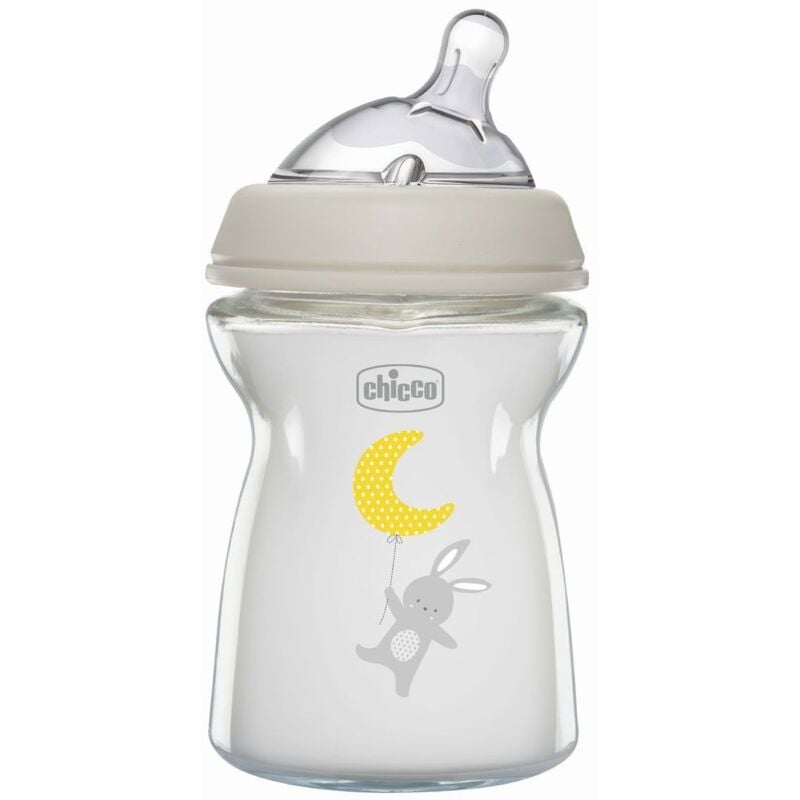 foto del prodotto biberon naturalfeeling vetro, 2m , 250 ml, flusso lento