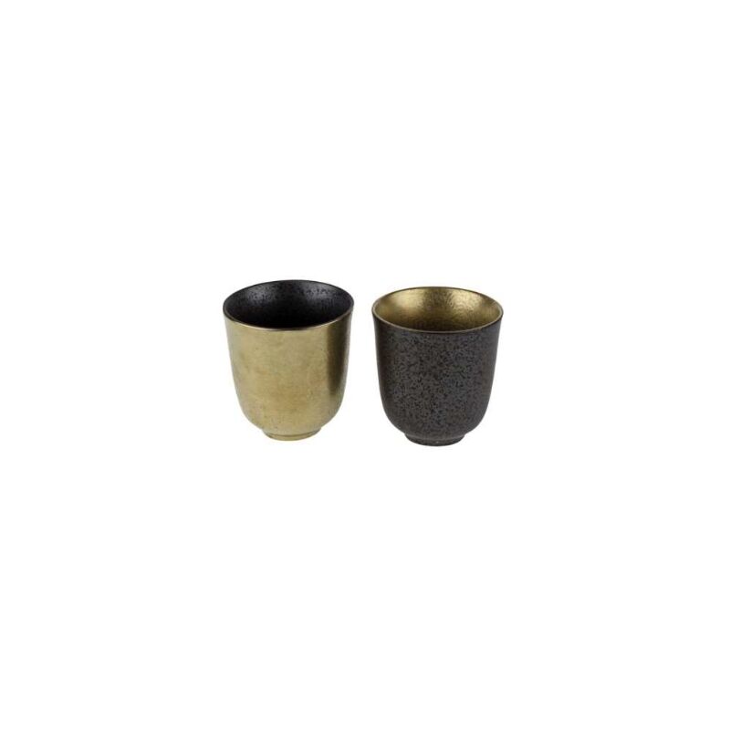 foto del prodotto bicchiere ceylon 150ml nero oro colore assortito