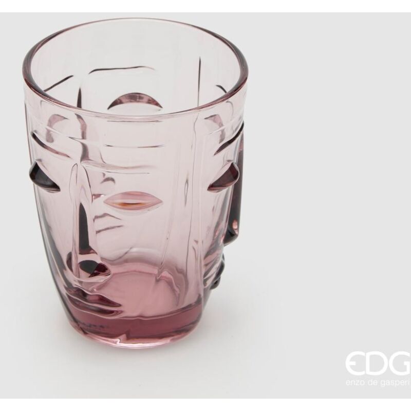 foto del prodotto bicchiere faccia rosa h 10 d 8 edg