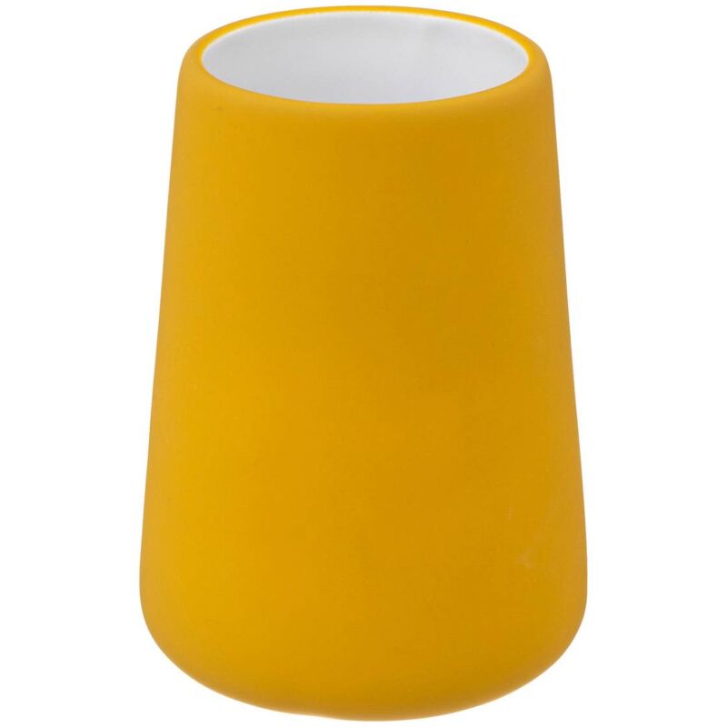 foto del prodotto bicchiere in ceramica colorama giallo senape 5five