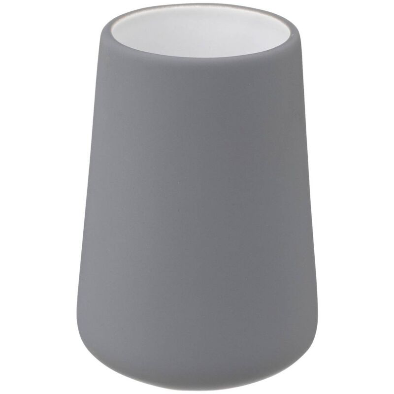 foto del prodotto bicchiere in ceramica colorama grigio cemento 5five