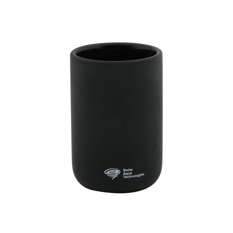 foto del prodotto bicchiere in ceramica infinitio, nero opaco satdinfi27ce swiss aqua technologies