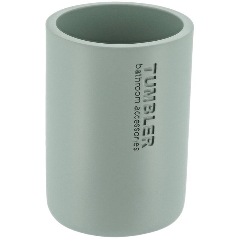 foto del prodotto bicchiere in poliresina - verde eucalipto tendance