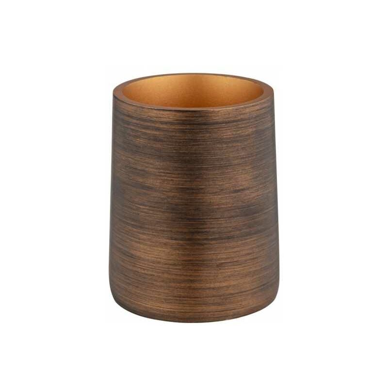 foto del prodotto bicchiere per spazzolini da denti palena, porta spazzolini e pennelli da trucco, in poliresina di alta qualit , design elegante, l p x a 8,5 x