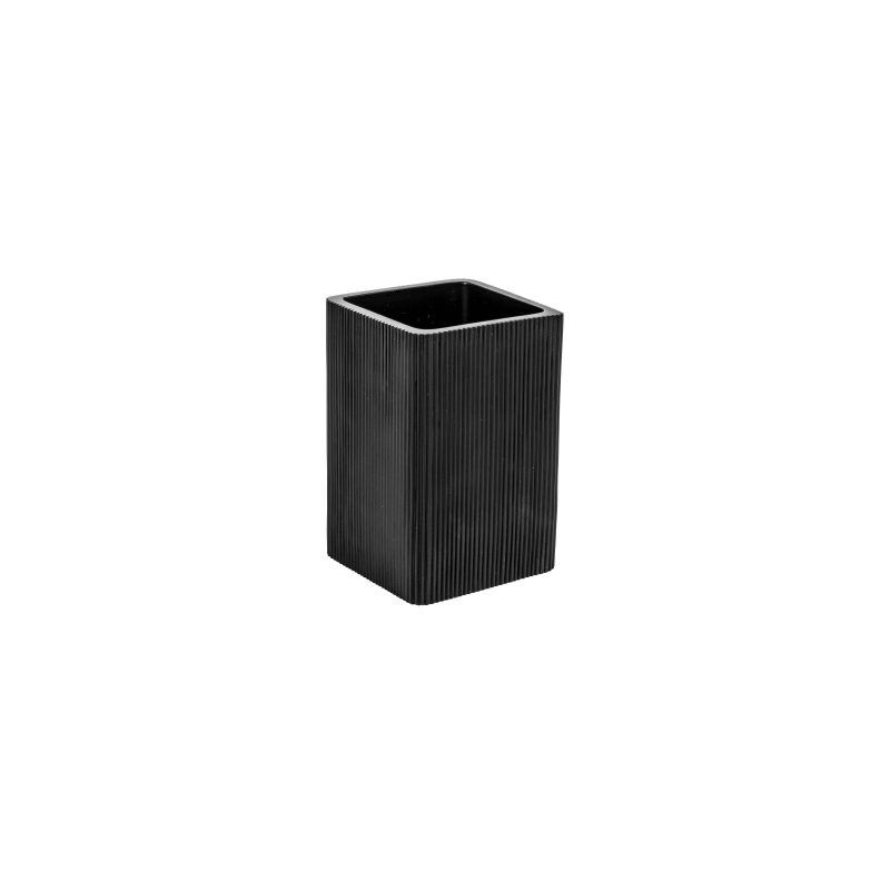 foto del prodotto bicchiere portaspazzolini black label