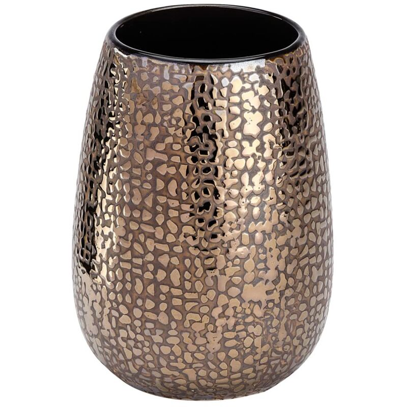 foto del prodotto bicchiere portaspazzolini marrakesh, ceramica, 8.3 x 11.4 x 8.3 cm, marrone wenko