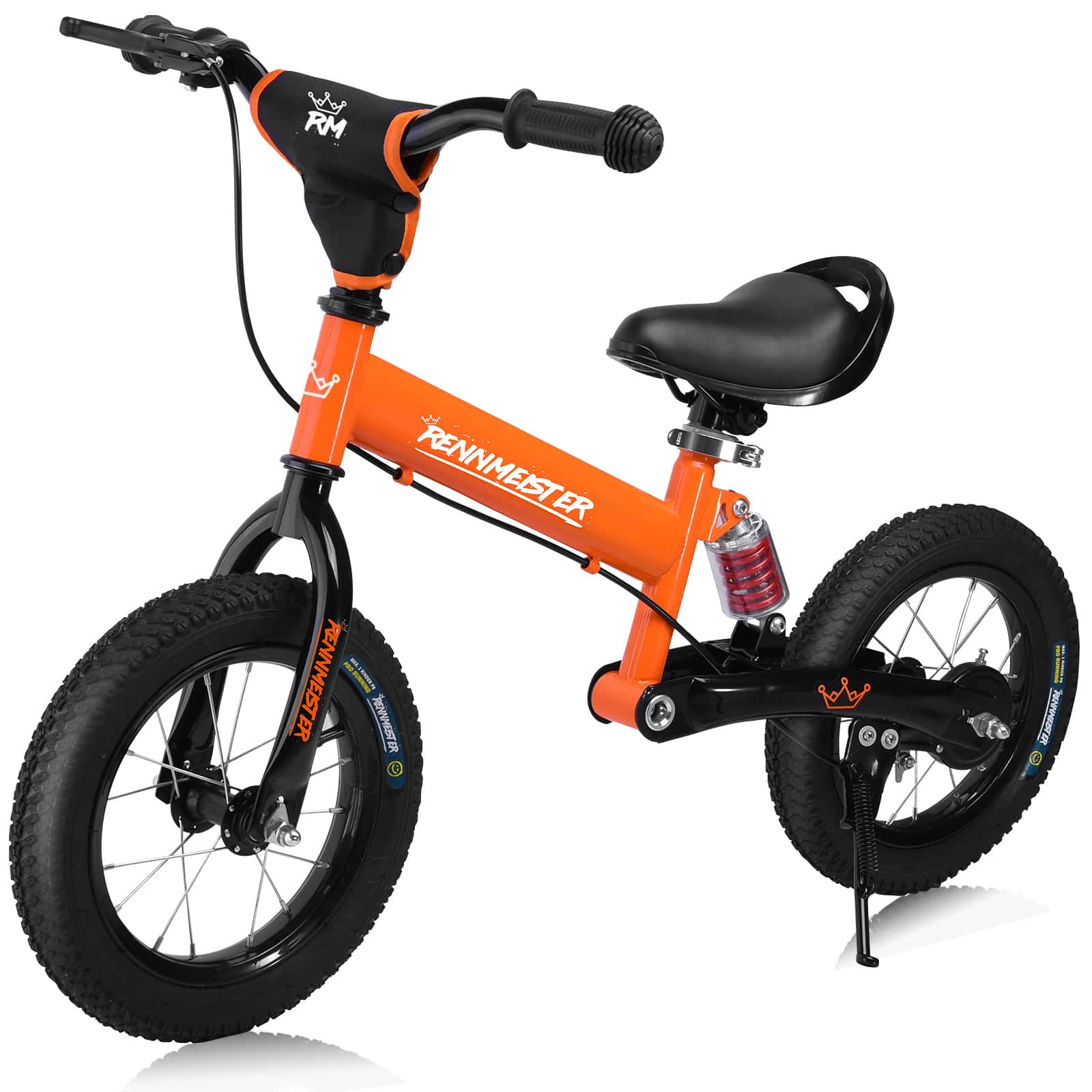 foto del prodotto bici equilibrio rennmeister arancione