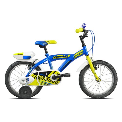 foto del prodotto bicicletta legnano 22l670 spider blu e giallo