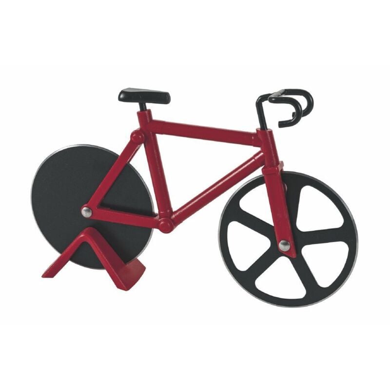 foto del prodotto bicicletta tagliapizza in plastica e acciaio 7 cm