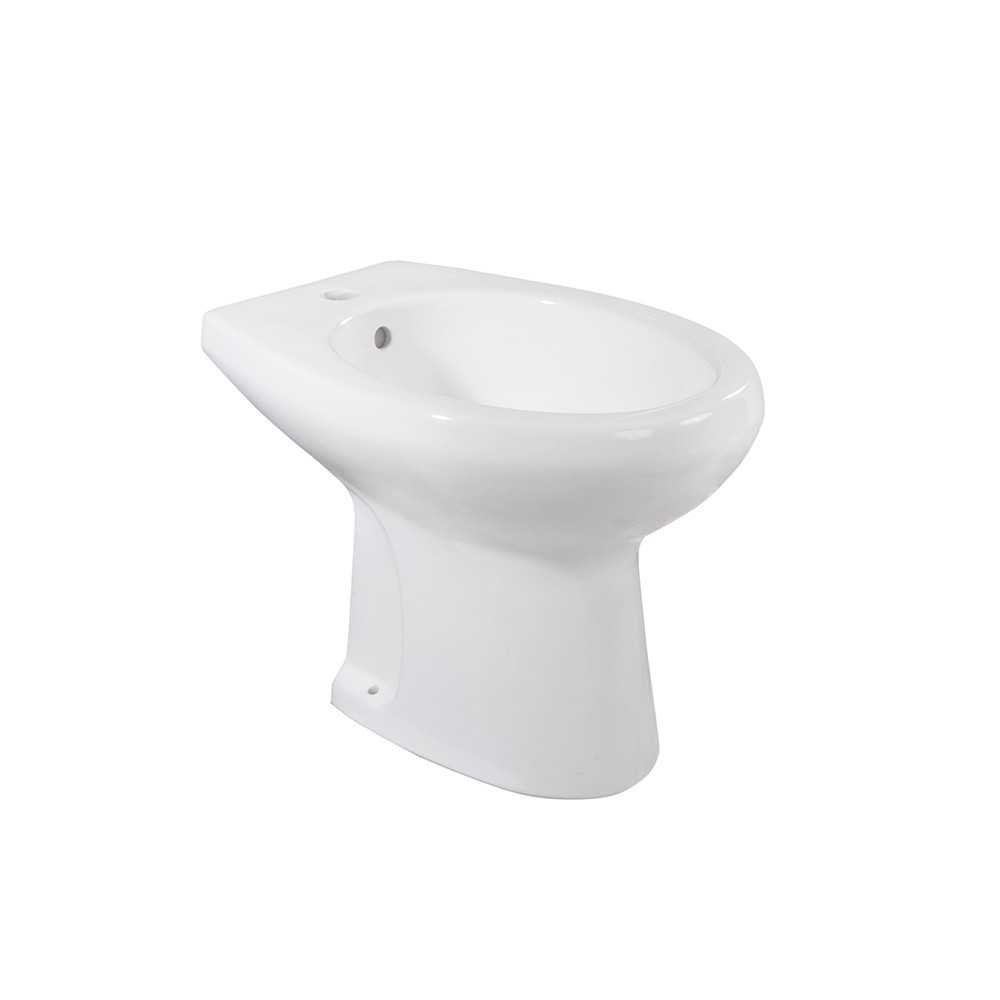 foto del prodotto bidet a terra con troppopieno in ceramica serie lake