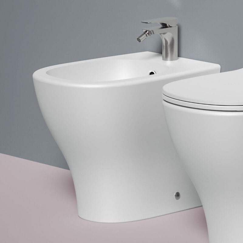 foto del prodotto bidet a terra the artceram ten bianco lucido