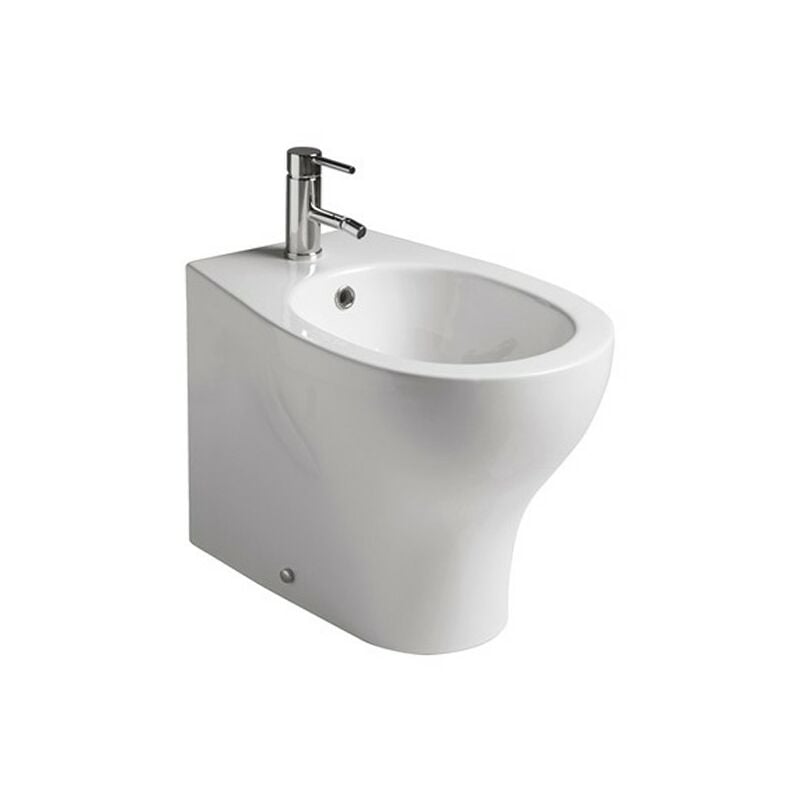 foto del prodotto bidet eden filomuro cm. 53x36 bianco lucido di ceramica galassia